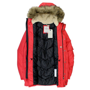 Jack & Jones Red Parka Style Coat