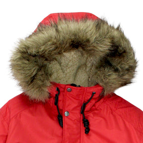 Jack & Jones Red Parka Style Coat