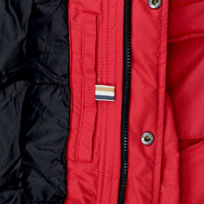 Jack and jones red parka best sale