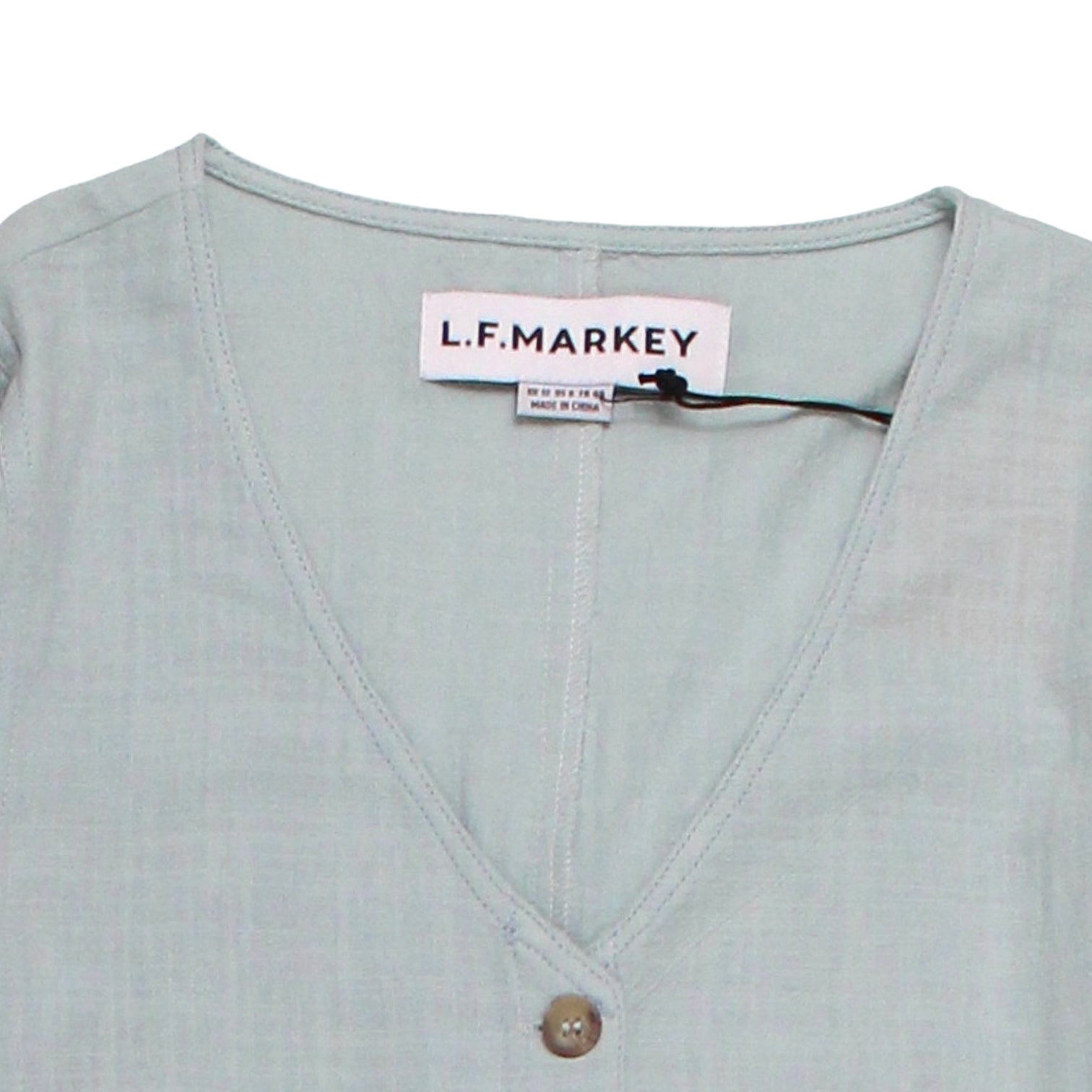 L.F. Markey Pale Blue Orlando Dress