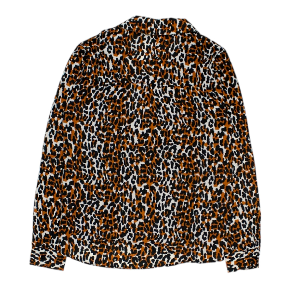 Hush Cream Leopard Atlas Wrap Shirt