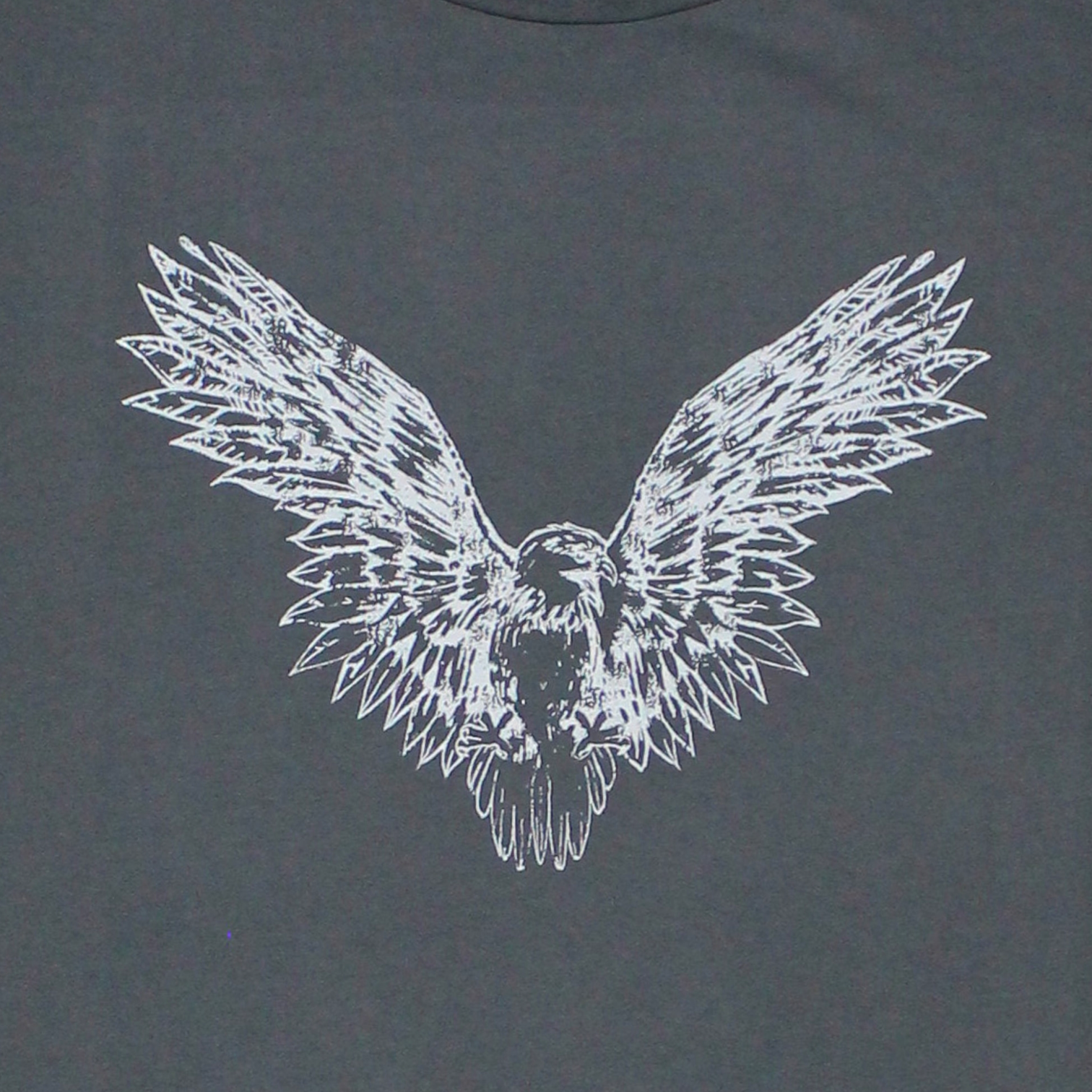 Hush Grey Flying Eagle Boyfriend T-Shirt