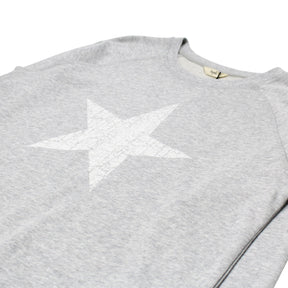 Hush Grey Crackle Star Sweatshirt