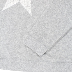 Hush Grey Crackle Star Sweatshirt