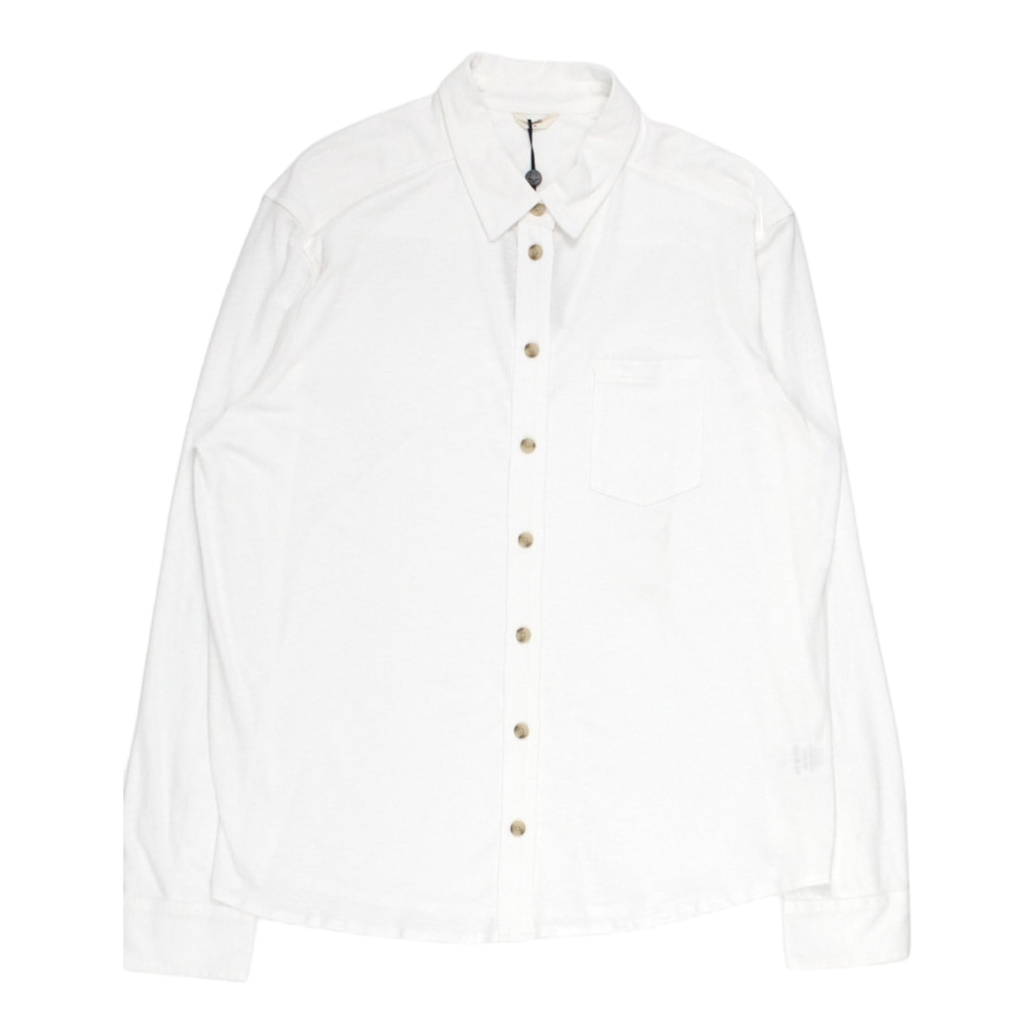Hush White Linen Jersey Shirt