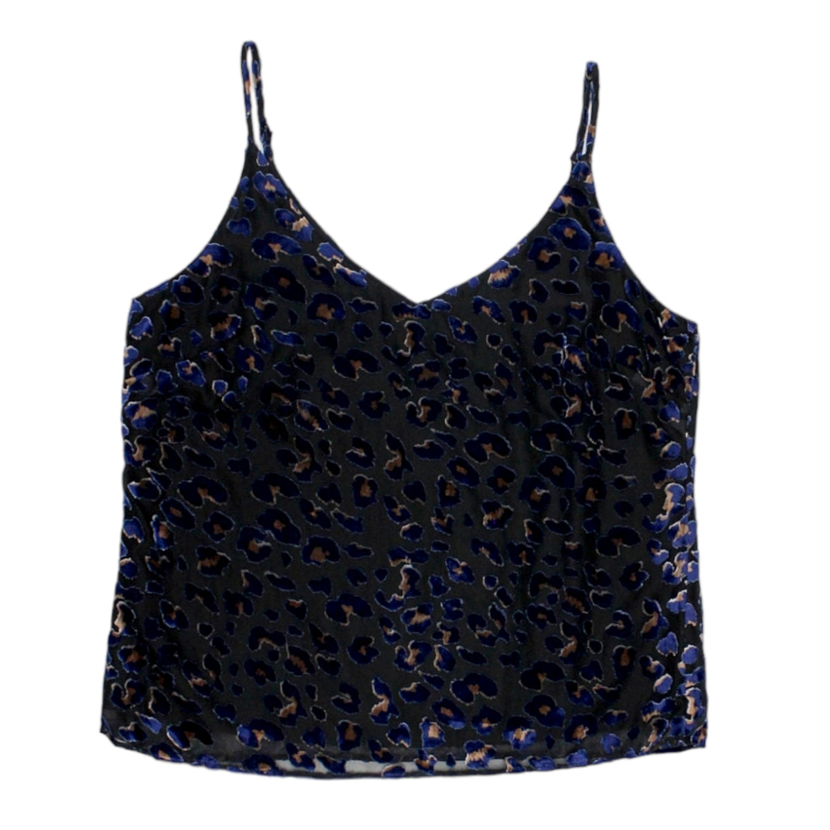 Hush Black Devore Leopard Cami