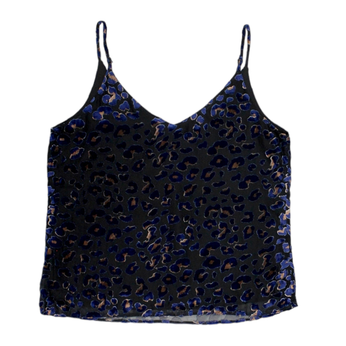 Hush Black Devore Leopard Cami