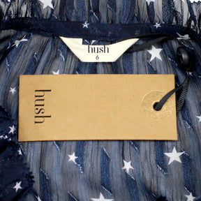 Hush Navy/White Star Sherilyn Blouse