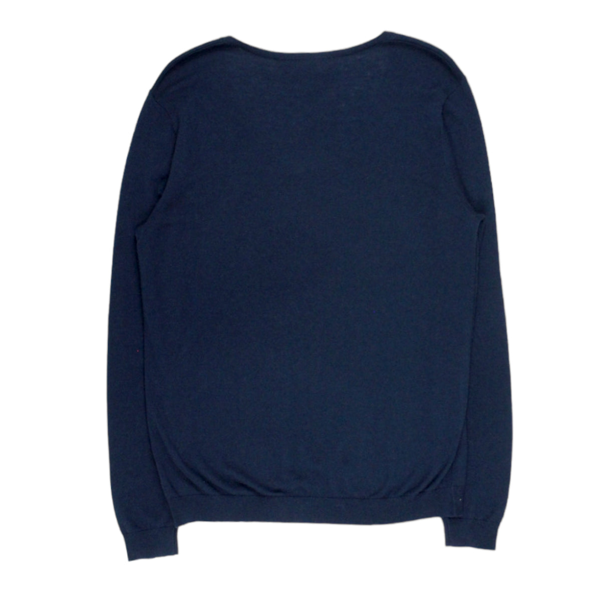 Hush Navy Fine Mila V Jumper