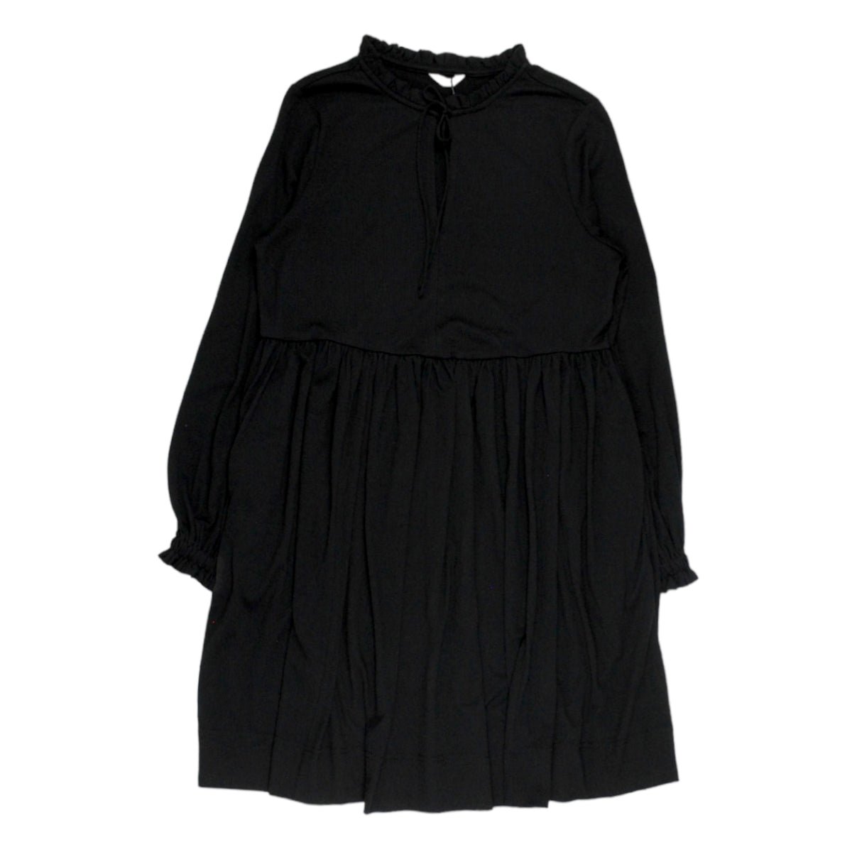 Hush Black Crinkle Liely Frill Dress