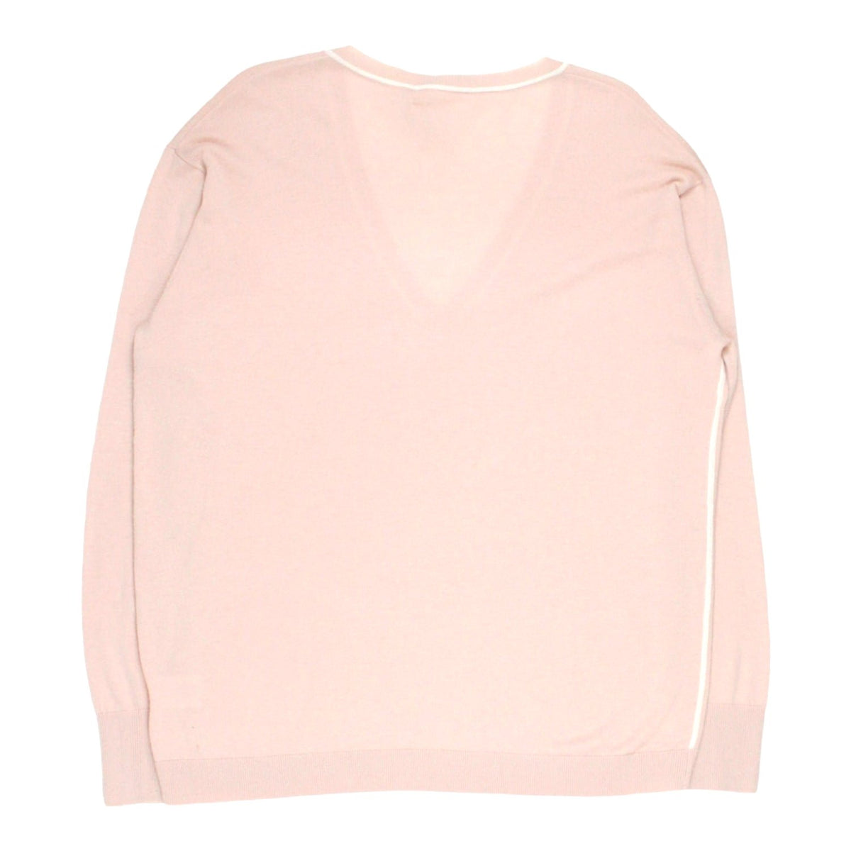 Hush Blush/Ecru Contrast Seam Jumper