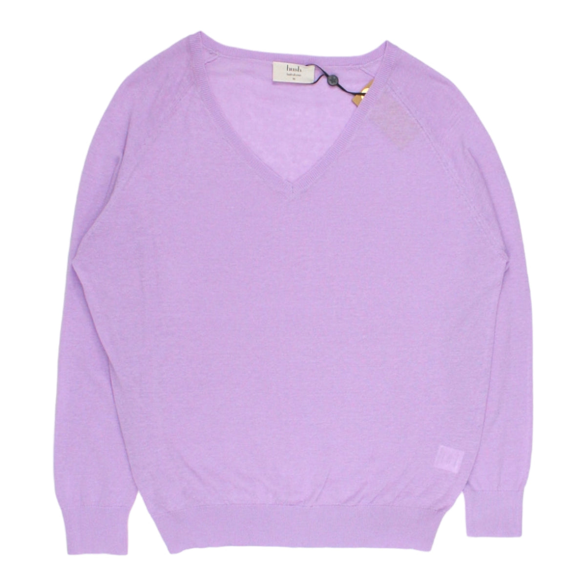 Hush Lavendula Linen V Jumper
