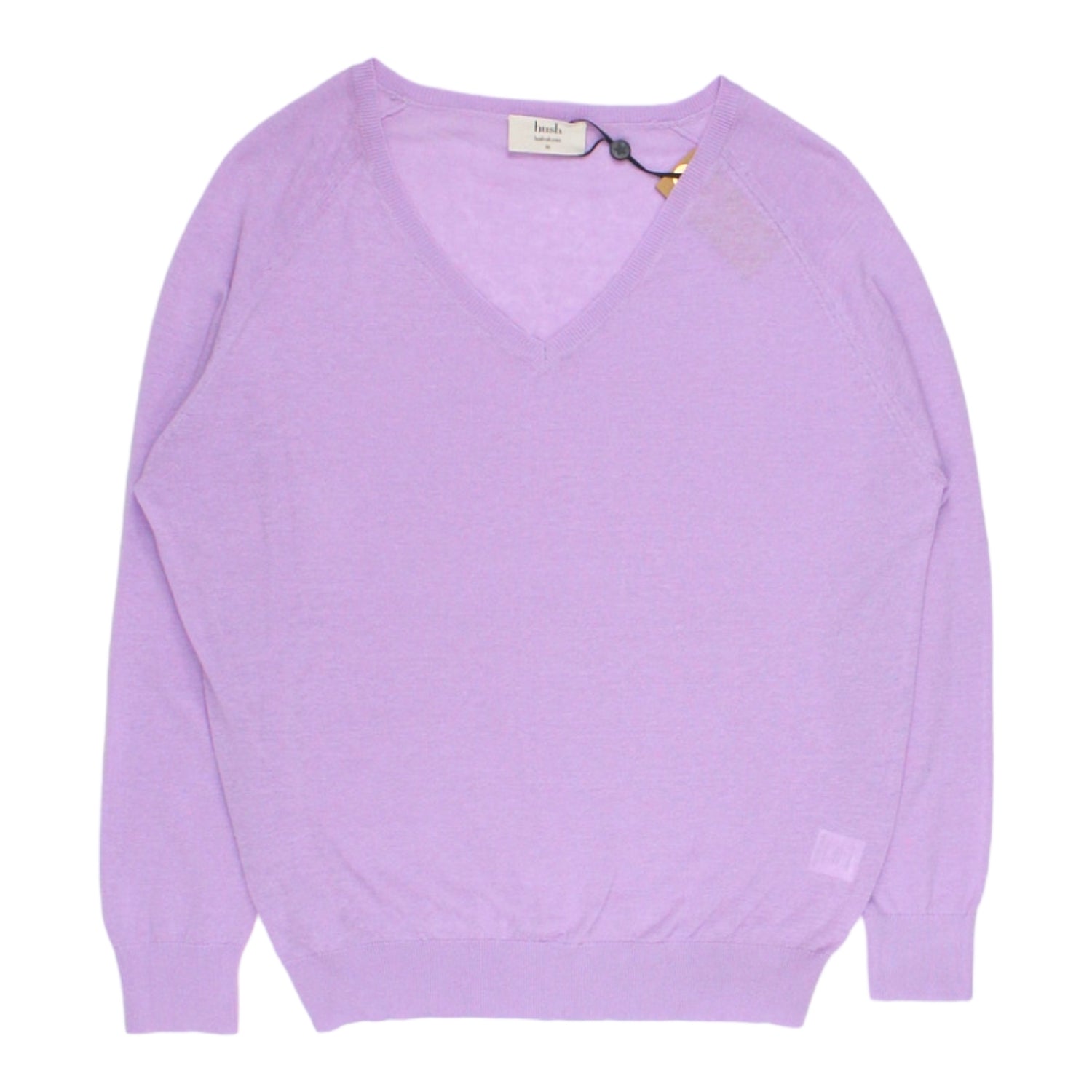 Hush Lavendula Linen V Jumper