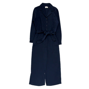 Hush Navy Pyjama Style Jumpsuit