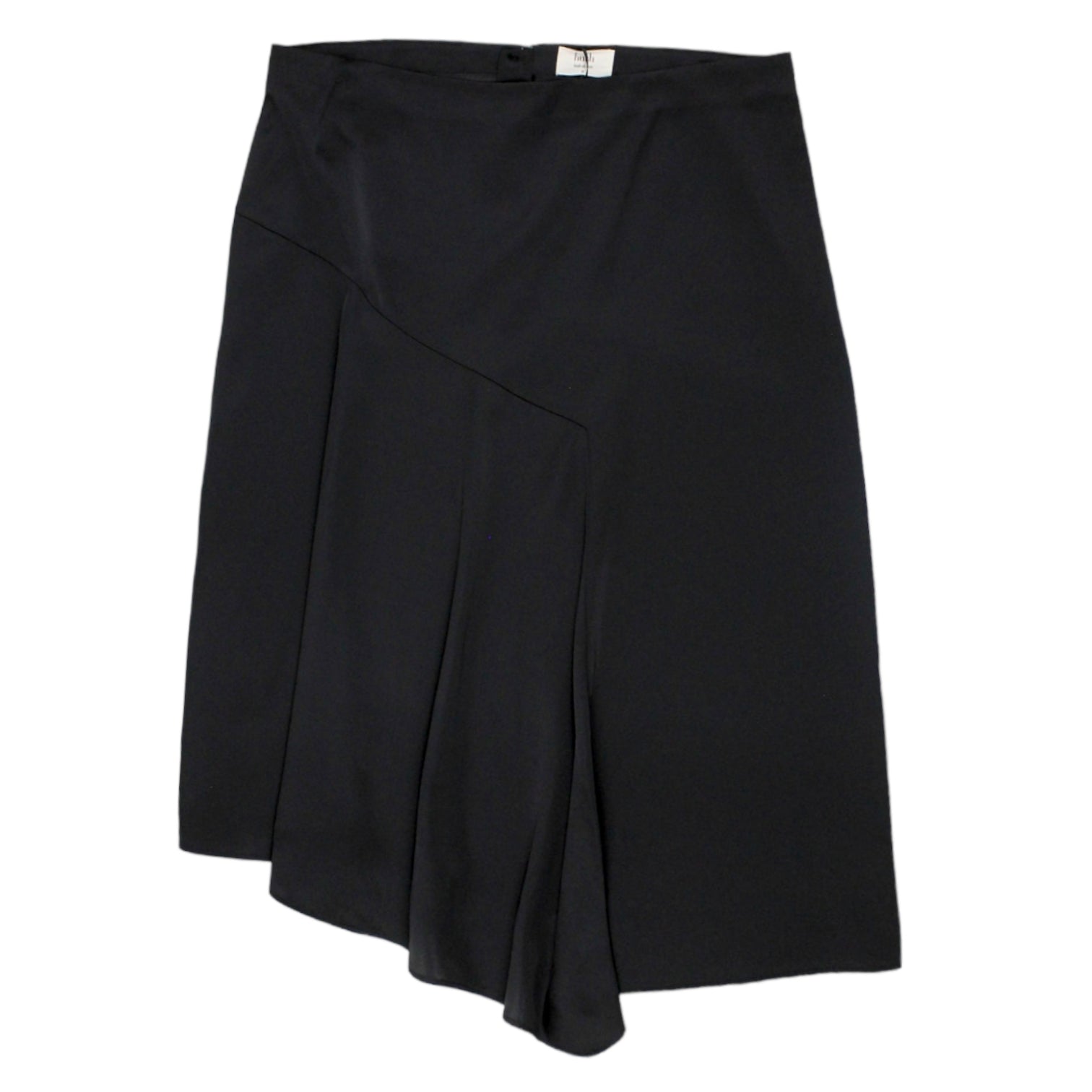 Hush Black Clarissa Satin Skirt | Shop from Crisis Online