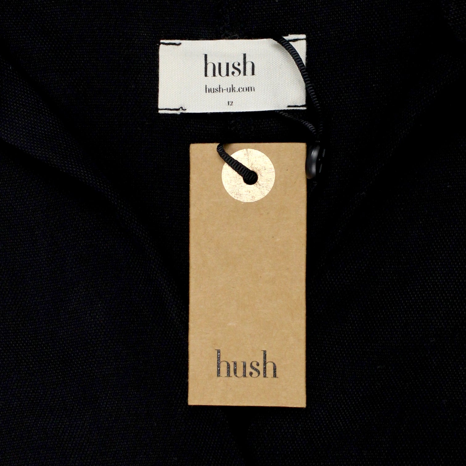 Hush Black Iggy Oversized Shirt