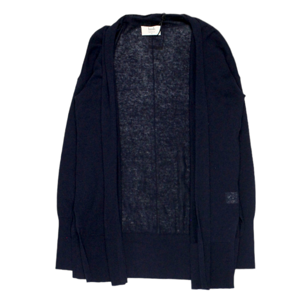 Hush Navy Linen Blend Cardigan