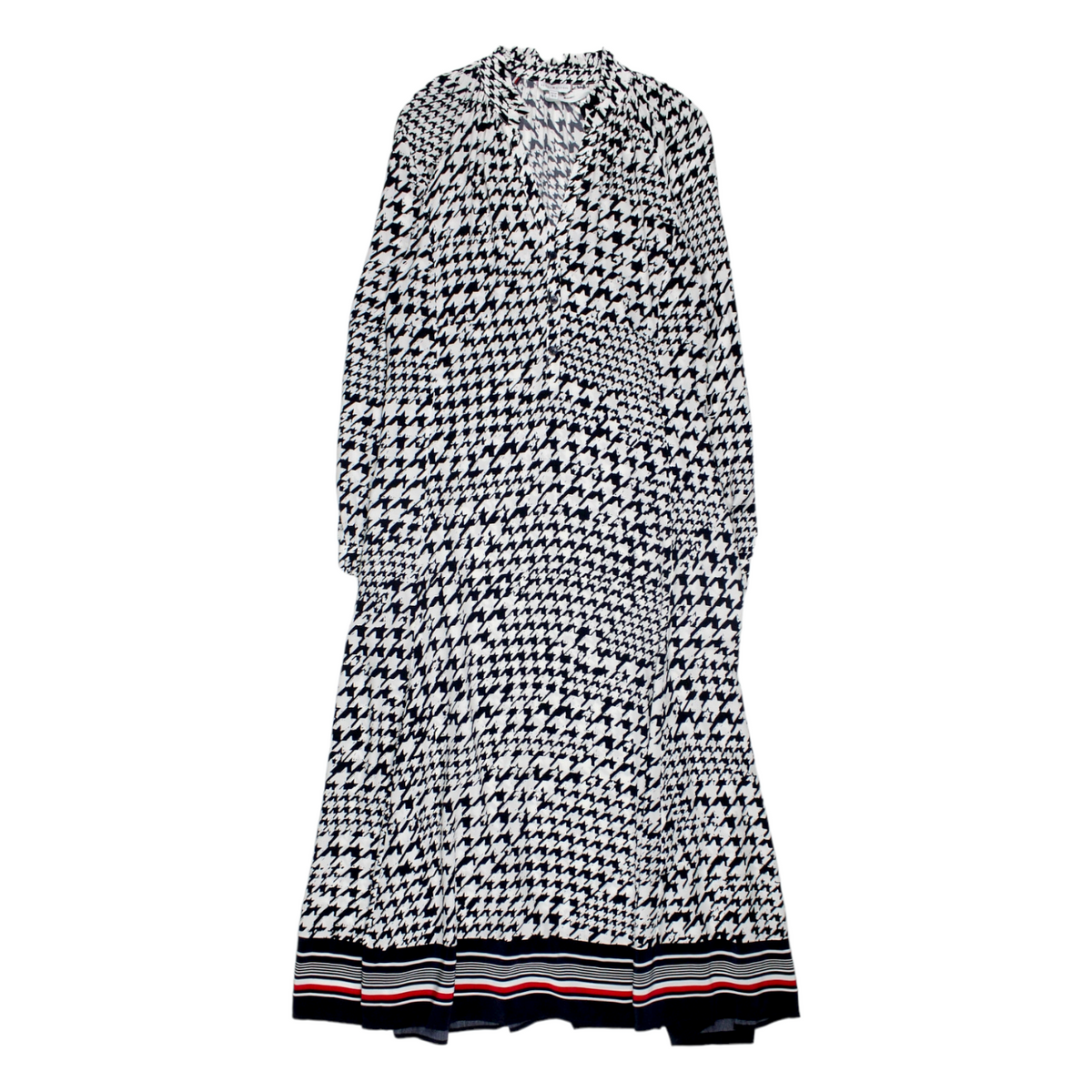 Tommy Hilfiger Black/White Houndstooth Dress