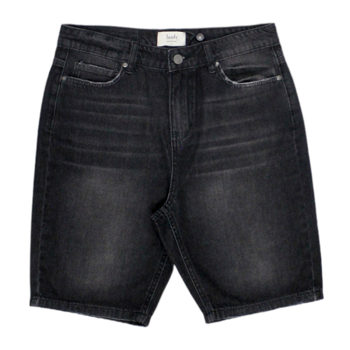 Hush Black Denim Cycling Shorts