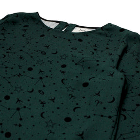 Hush Green Galaxy Print Halley Dress