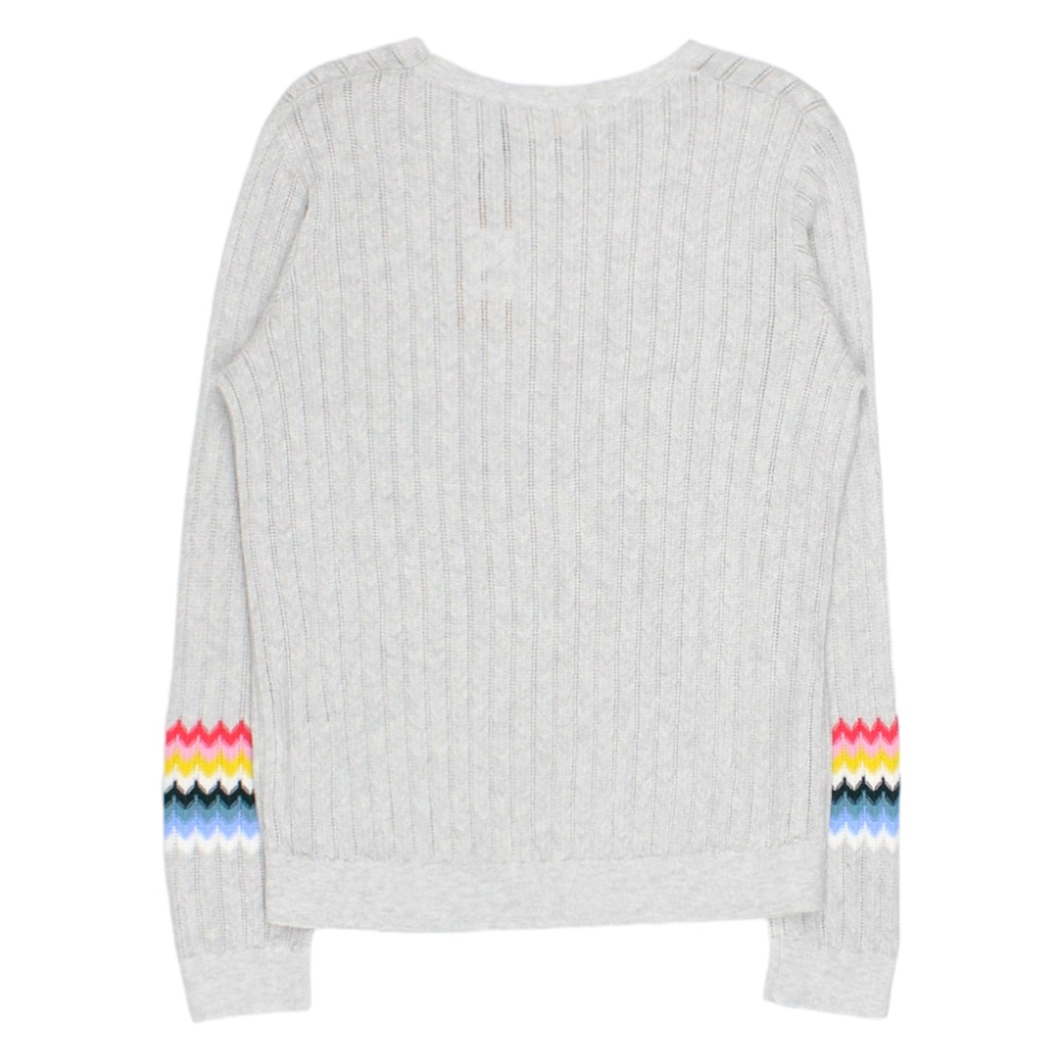 Grey rainbow store jumper