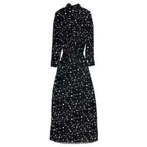 Hush Black/White Galaxy Yasmin Dress