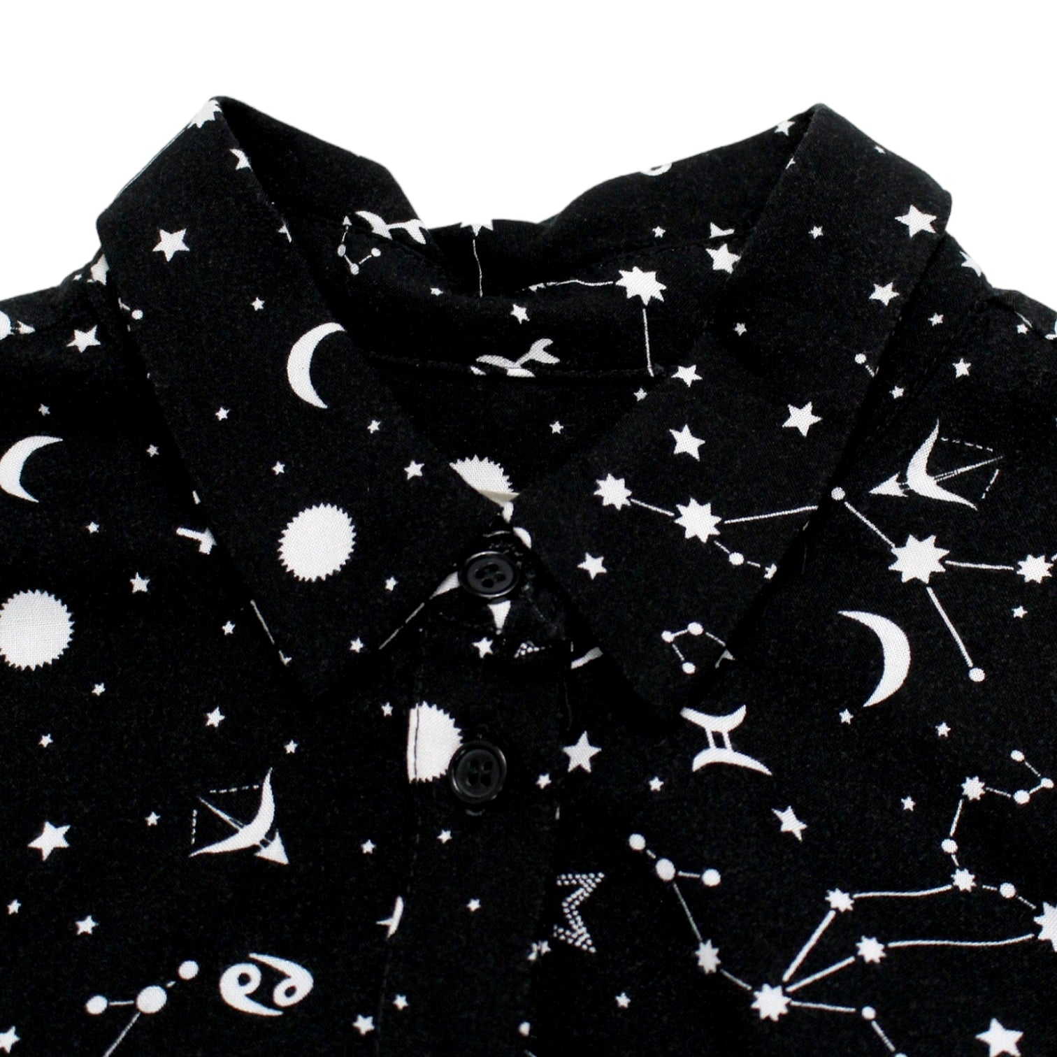 Hush Black/White Galaxy Yasmin Dress