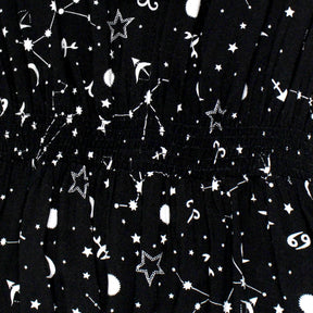 Hush Black/White Galaxy Yasmin Dress