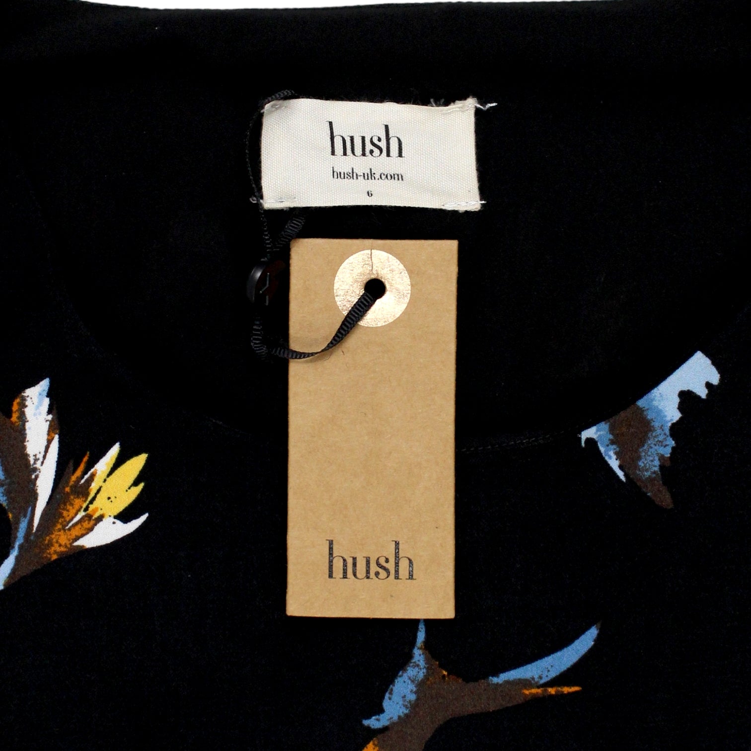 Hush Black Birds Arlo Pleat Dress