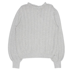 Hush Grey Gail Ruffle Neck Jumper