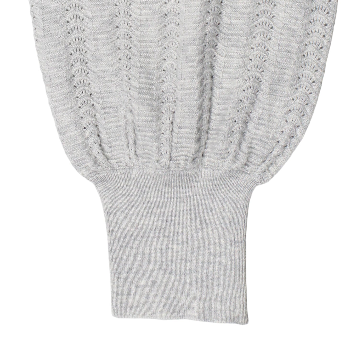 Hush Grey Gail Ruffle Neck Jumper