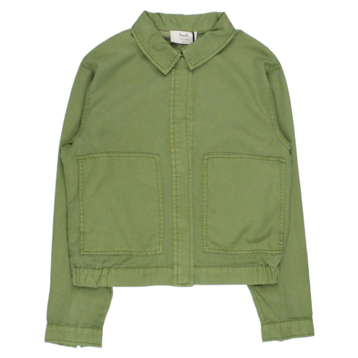 Hush Khaki Thelma Washed Jacket