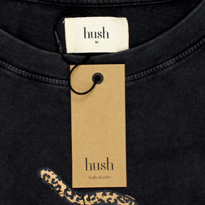Hush Washed Black Roar Leopard Relaxed T-Shirt