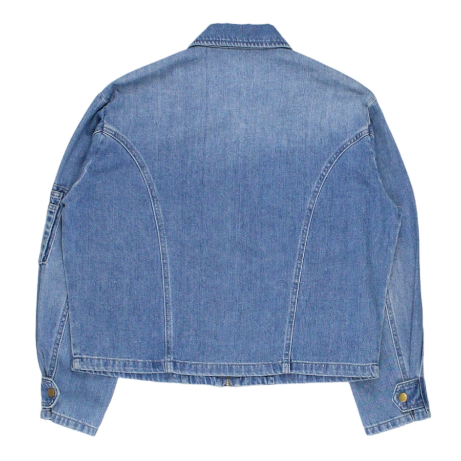 Hush Blue Washed Casper Denim Jacket