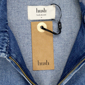 Hush Blue Washed Casper Denim Jacket