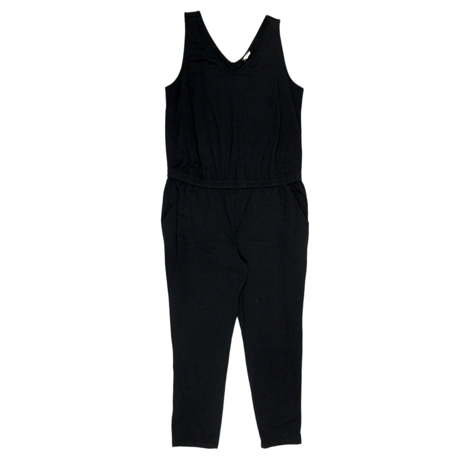 Hush Black Cropped Jumpsuit