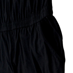 Hush Black Cropped Jumpsuit