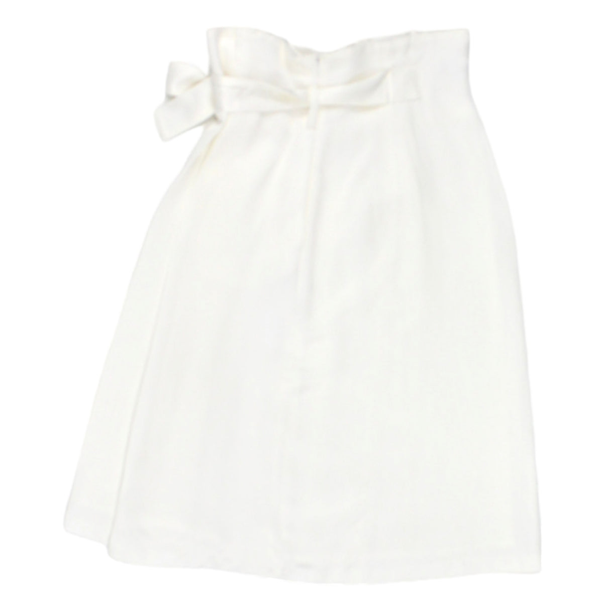 Whistles White Pleated Midi Skirt
