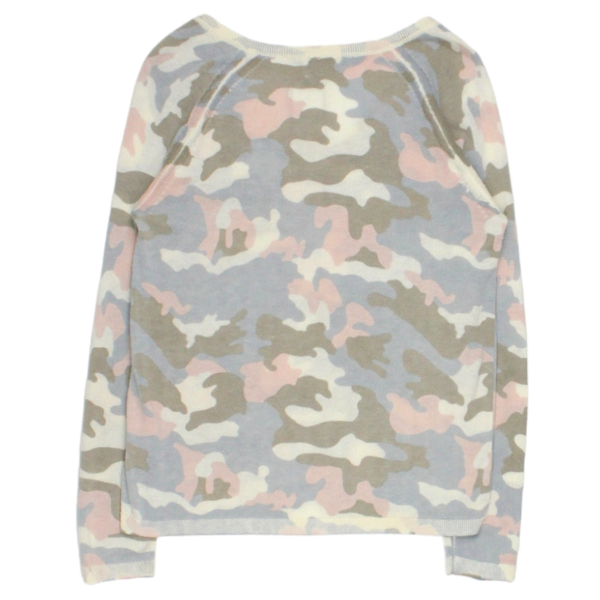Hush Ecru/Peach Camo Printed Jumper