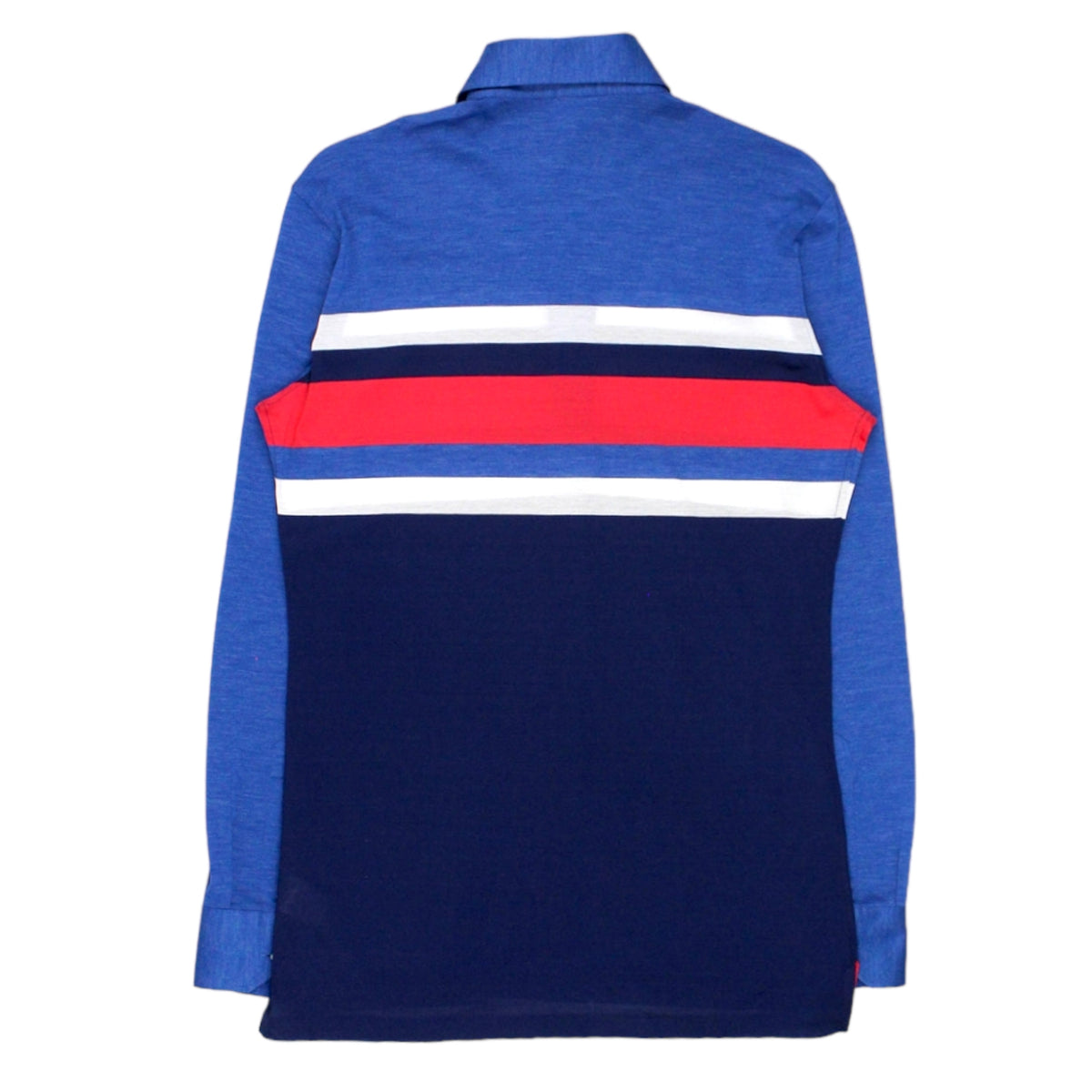 Cifonelli Blue Striped Polo Style Shirt