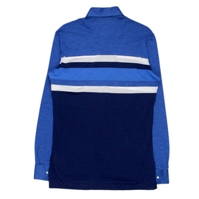 Cifonelli Blue/White Polo Style Shirt