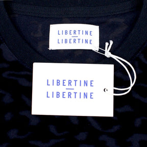 Libertine-Libertine Navy Devore T-Shirt