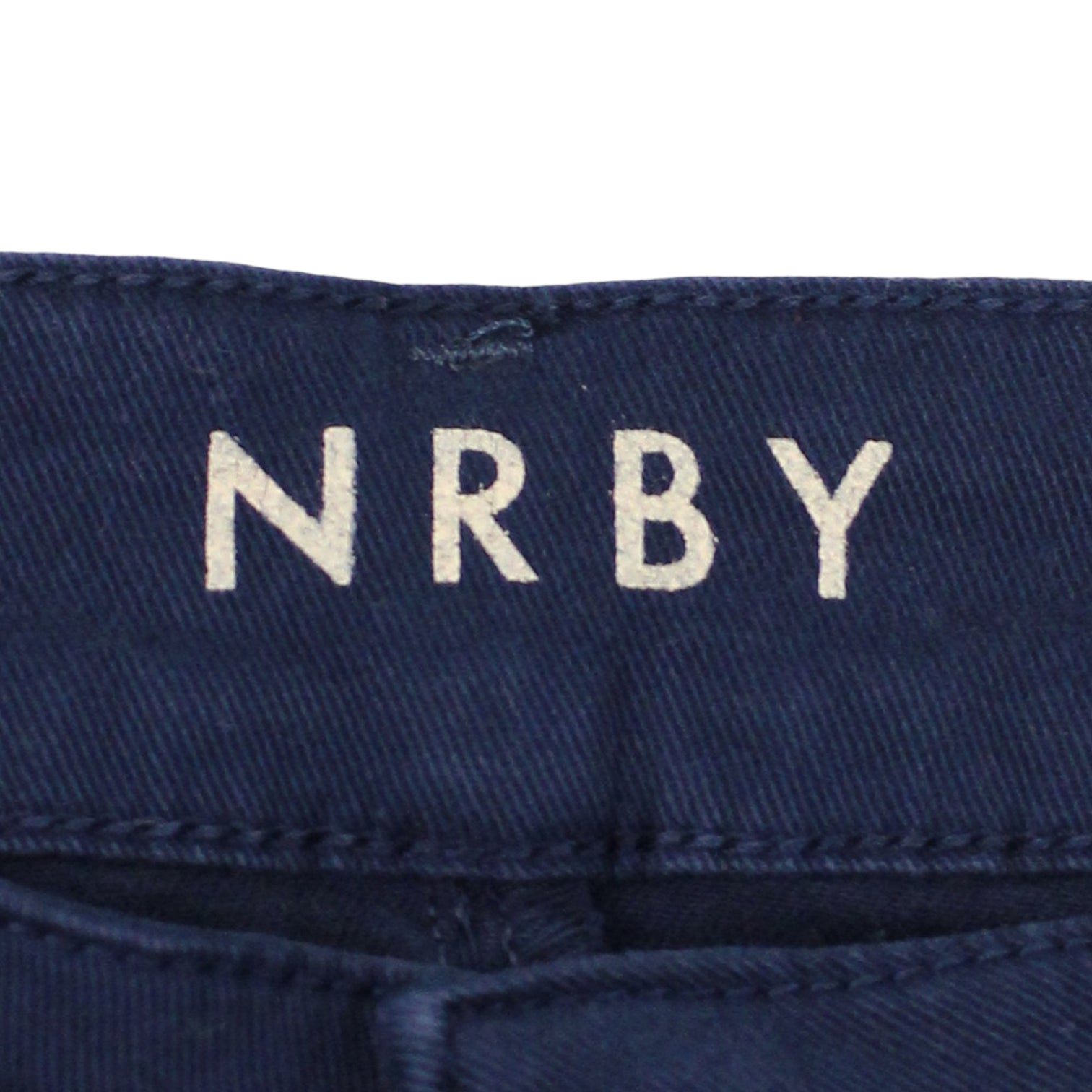 NRBY Navy Cropped Chino's - Sample