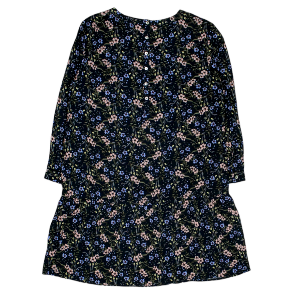 Hush Navy Ditsy Floral Bella Dress