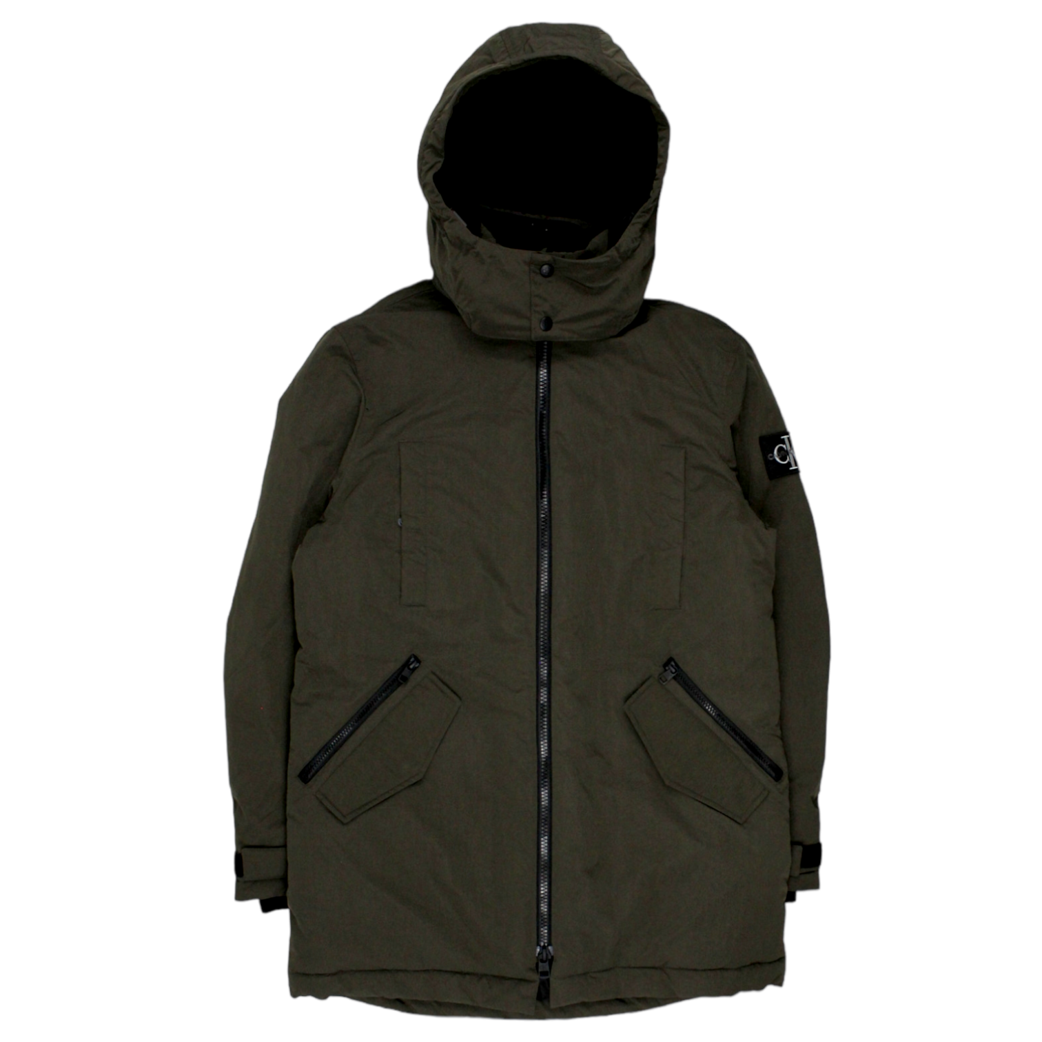 Calvin Klein Green Padded Jacket