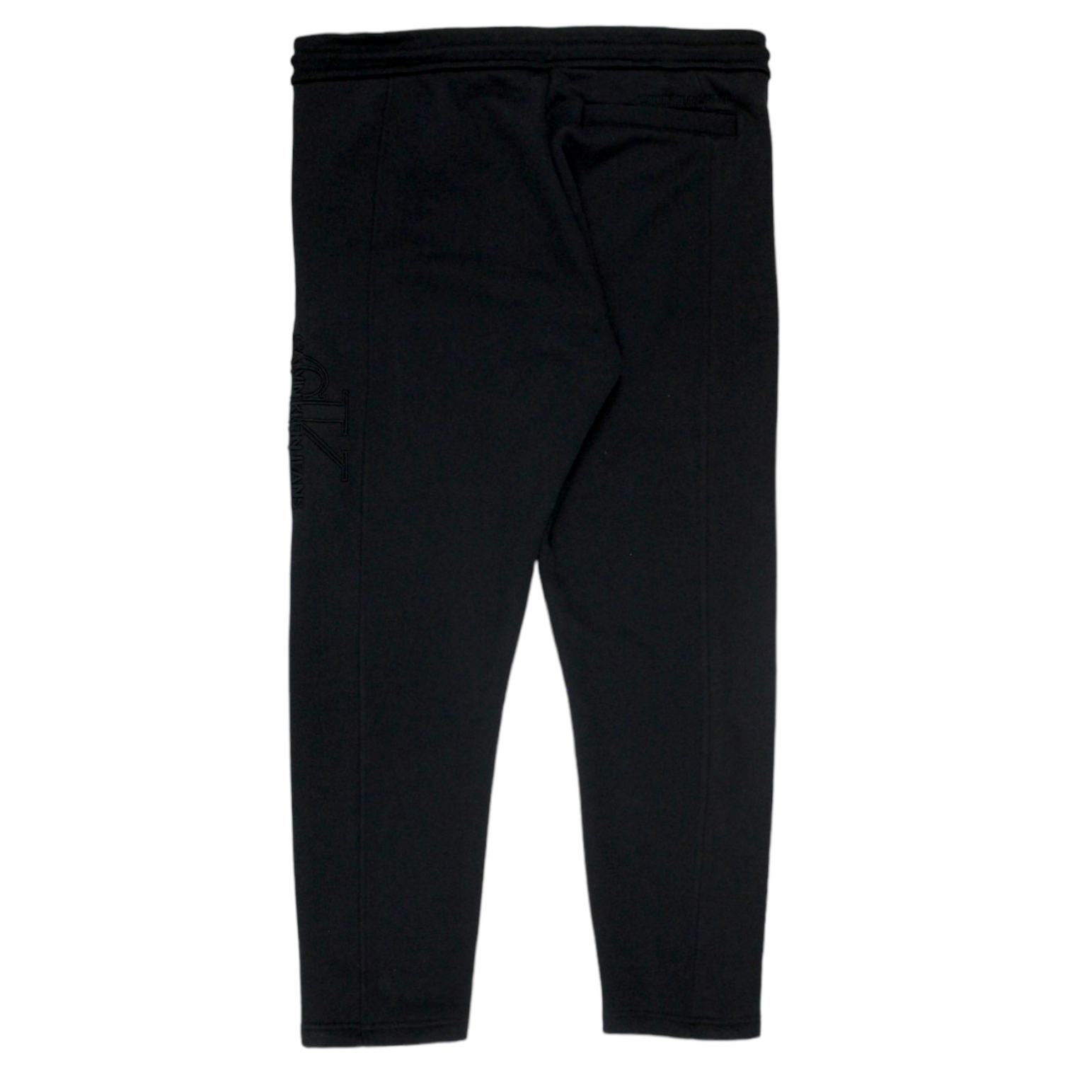 Calvin Klein Black Mono Logo Sweat Pants