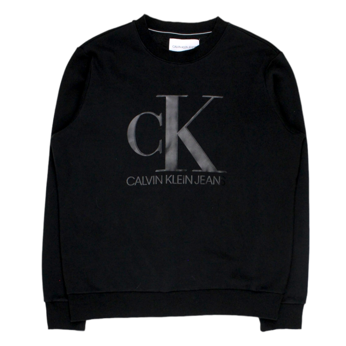 Calvin Klein Black Monogram Sweatshirt