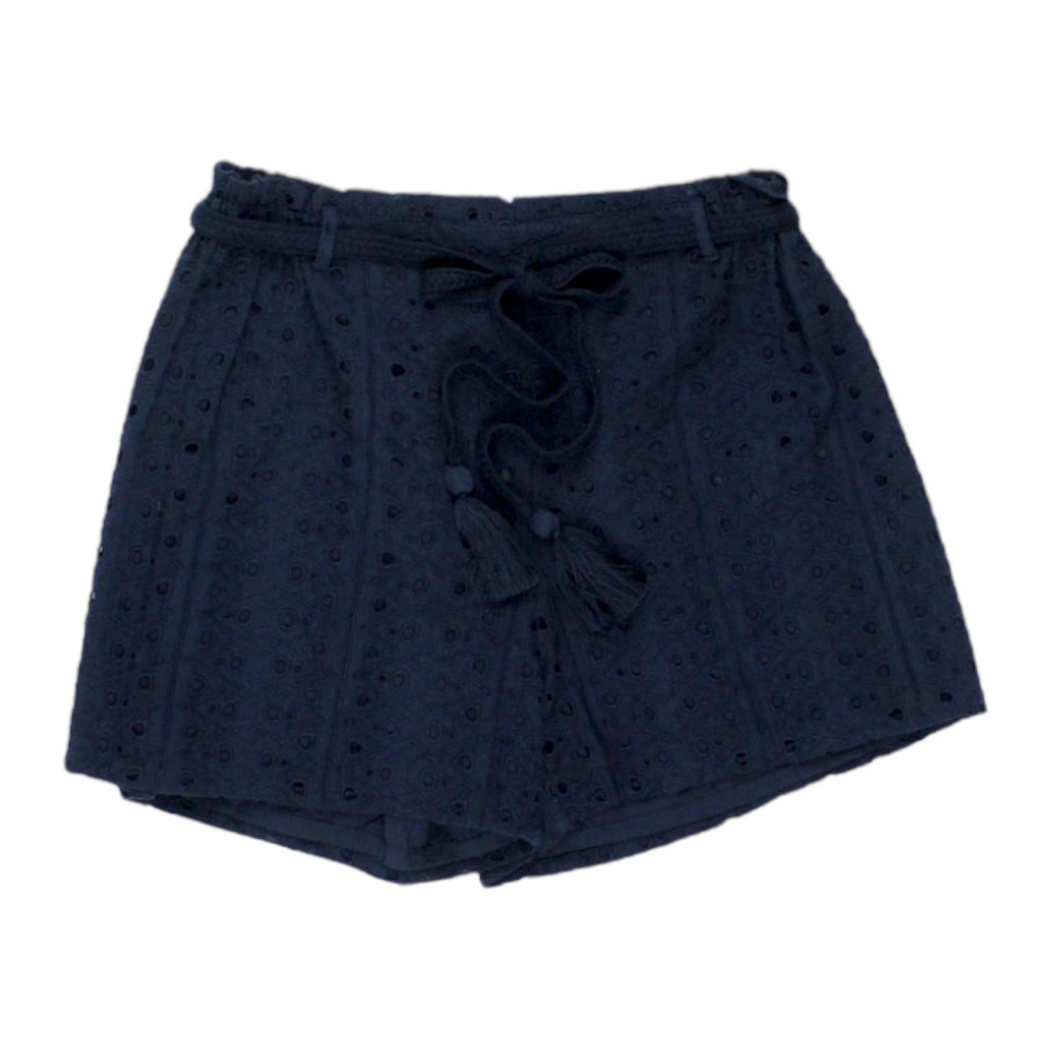 Hush Navy Sorella Broderie Shorts