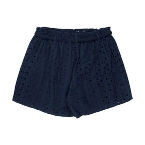 Hush Navy Sorella Broderie Shorts