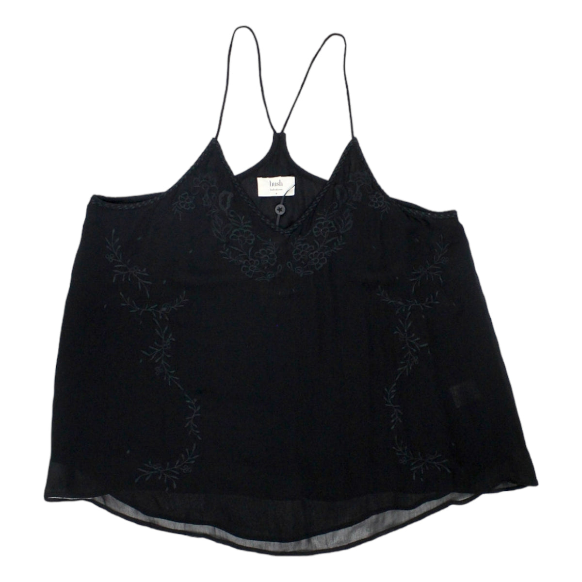 Hush Black Orelle Halter Cami